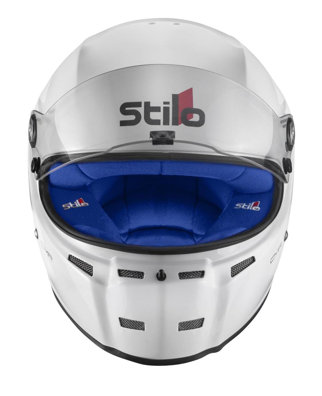 STILO AA0721AH2P59BLU Шолом для картингу ST5 CMR, Snell CMR2016, білий/синій внутрішній, розмір 59 Photo-8 