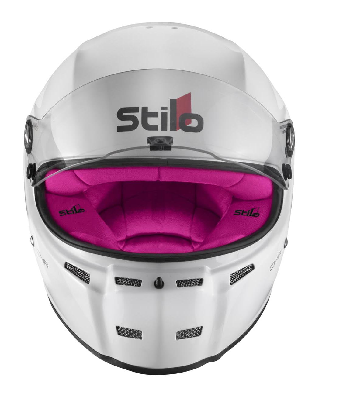 STILO AA0721AH2P55PNK Шолом для картингу ST5 CMR, Snell CMR2016, білий/рожевий внутрішній розмір 55 Photo-1 