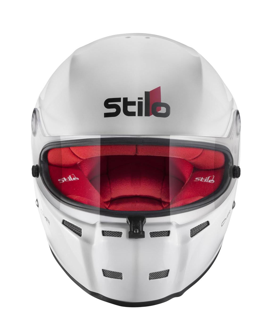 STILO AA0721AH2P59RED Шолом для картингу ST5 CMR, Snell CMR2016, білий/червоний внутрішній, розмір 59 Photo-8 