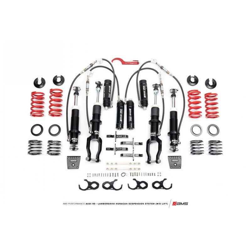 AMS ALP.37.11.0004-2 Система підвіски V2 (для автомобіля зі штатною ліфт-системою) для LAMBORGHINI Huracan / AURI R8 Photo-0 