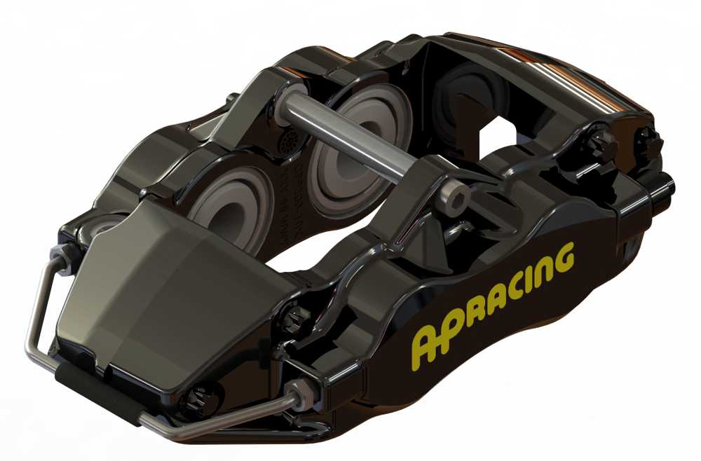 AP RACING CP9200-4S0BG супорт гальмівний 4 поршневий червоний Photo-0 