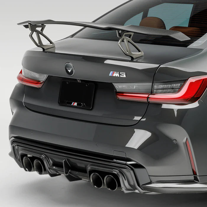 VORSTEINER BMV3370 Антикрило з алюмінієвими стійками VRS (глянцевий карбон) для BMW M2 (G87) / M3 (G80) / M4 (G82) Photo-4 