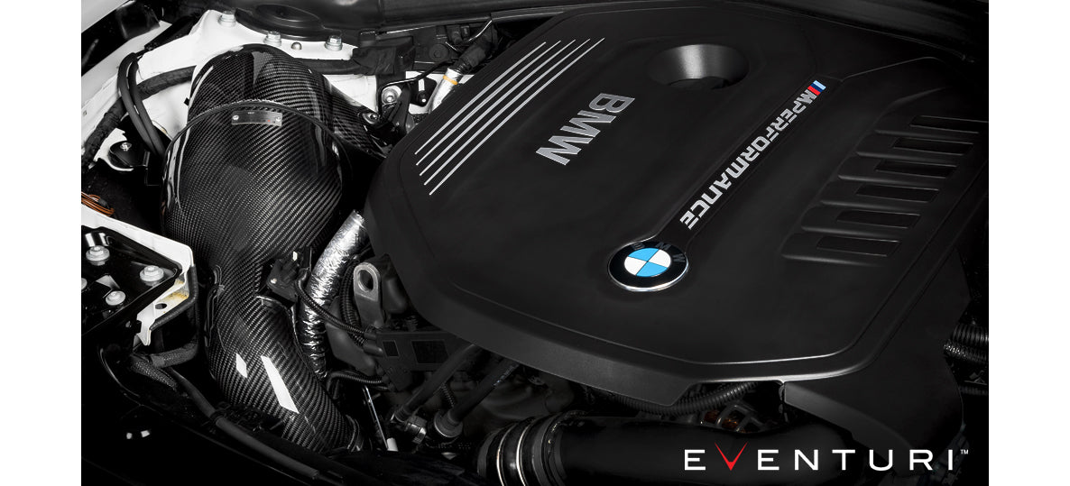 EVENTURI EVE-B58-CF-INT Система холодного впуску для BMW B58 M140i, M240i, M340i, M440i (карбон) Photo-3 