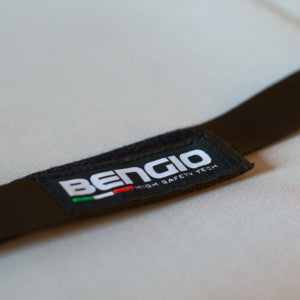 BENGIO STDPLLGY BUMPER Plus Захист ребер для картингу, сірий/флюор. жовтий, розмір L Photo-4 
