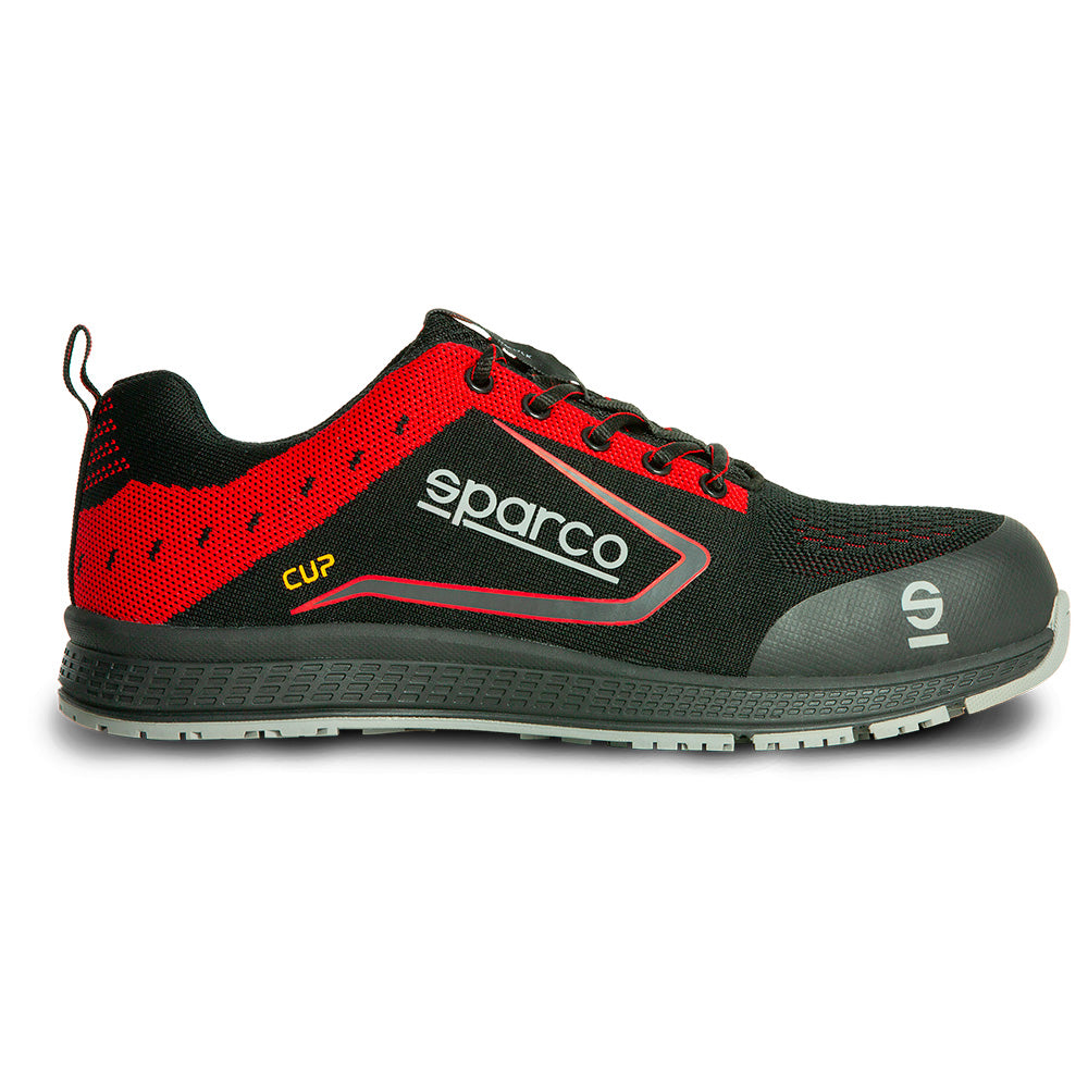 SPARCO 0752637NRRS Взуття для механіка CUP, чорне/червоне, розмір 37 Photo-1 