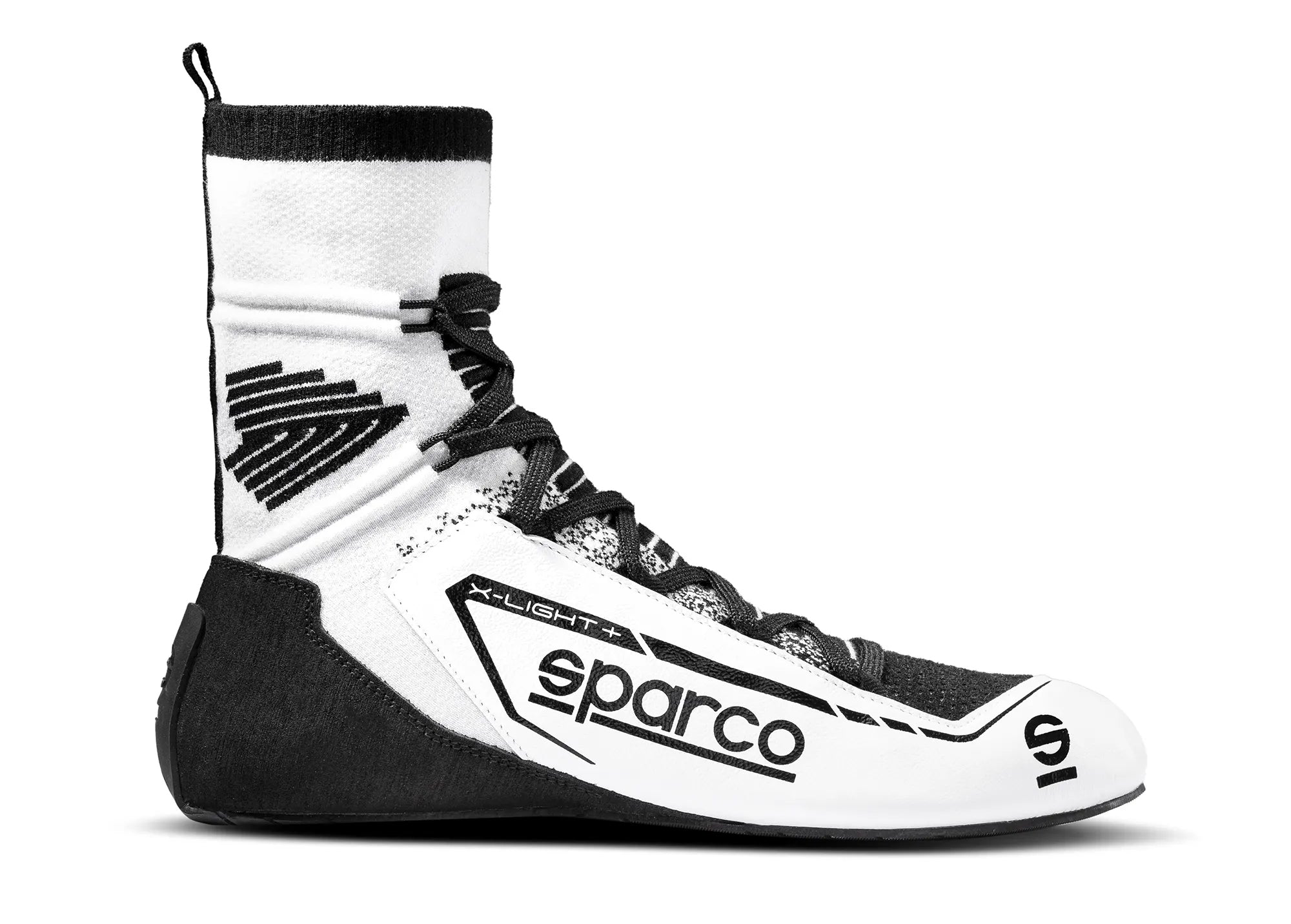SPARCO 00127846BINR Взуття для гонок X-LIGHT+ FIA 8856-2018, білий/чорний, розмір 46 Photo-0 