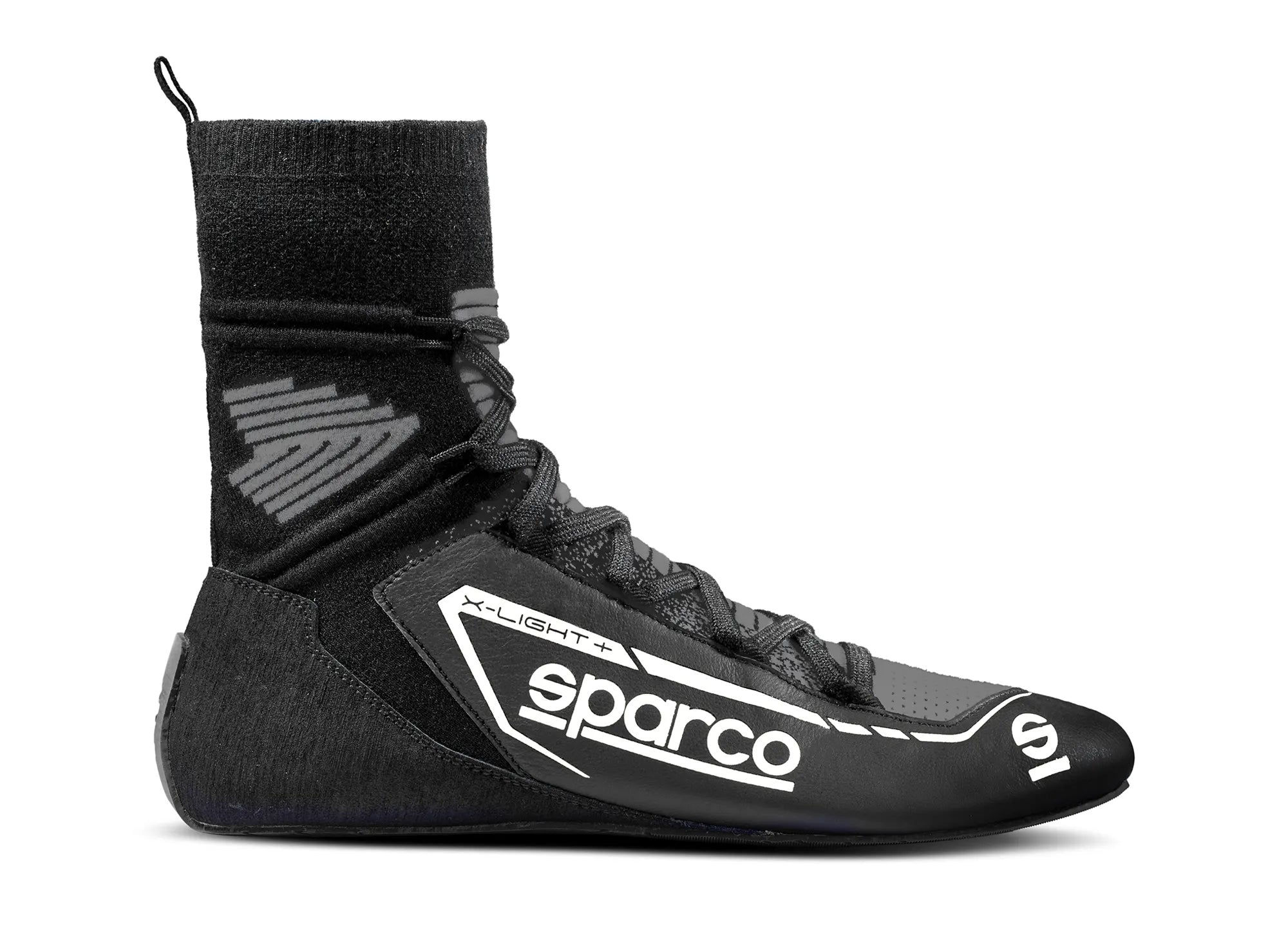 SPARCO 00127846NR Взуття для гонок X-LIGHT+, FIA 8856-2018, чорні, розмір 46 Photo-0 