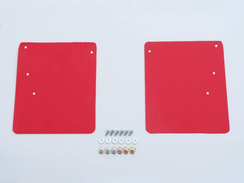 CUSCO 853 851 FR Бризковики передні (червоні) для NISSAN CARAVAN (E26) 2021- Photo-1 