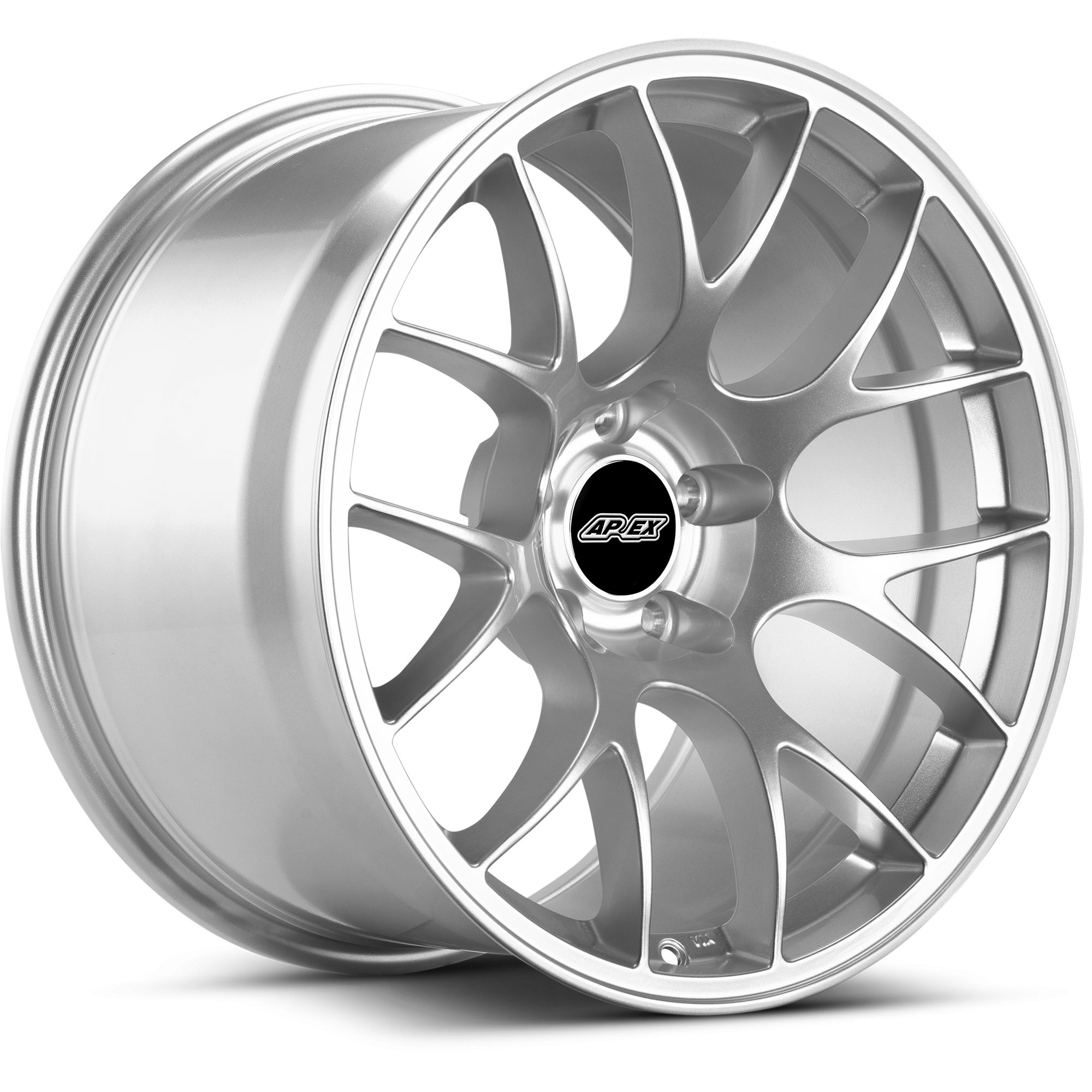 APEX EC71895ET22-5120-7256-RS Колісний диск EC-7 18x9.5 ET22 5x120 Гоночний срібний для BMW Photo-0 