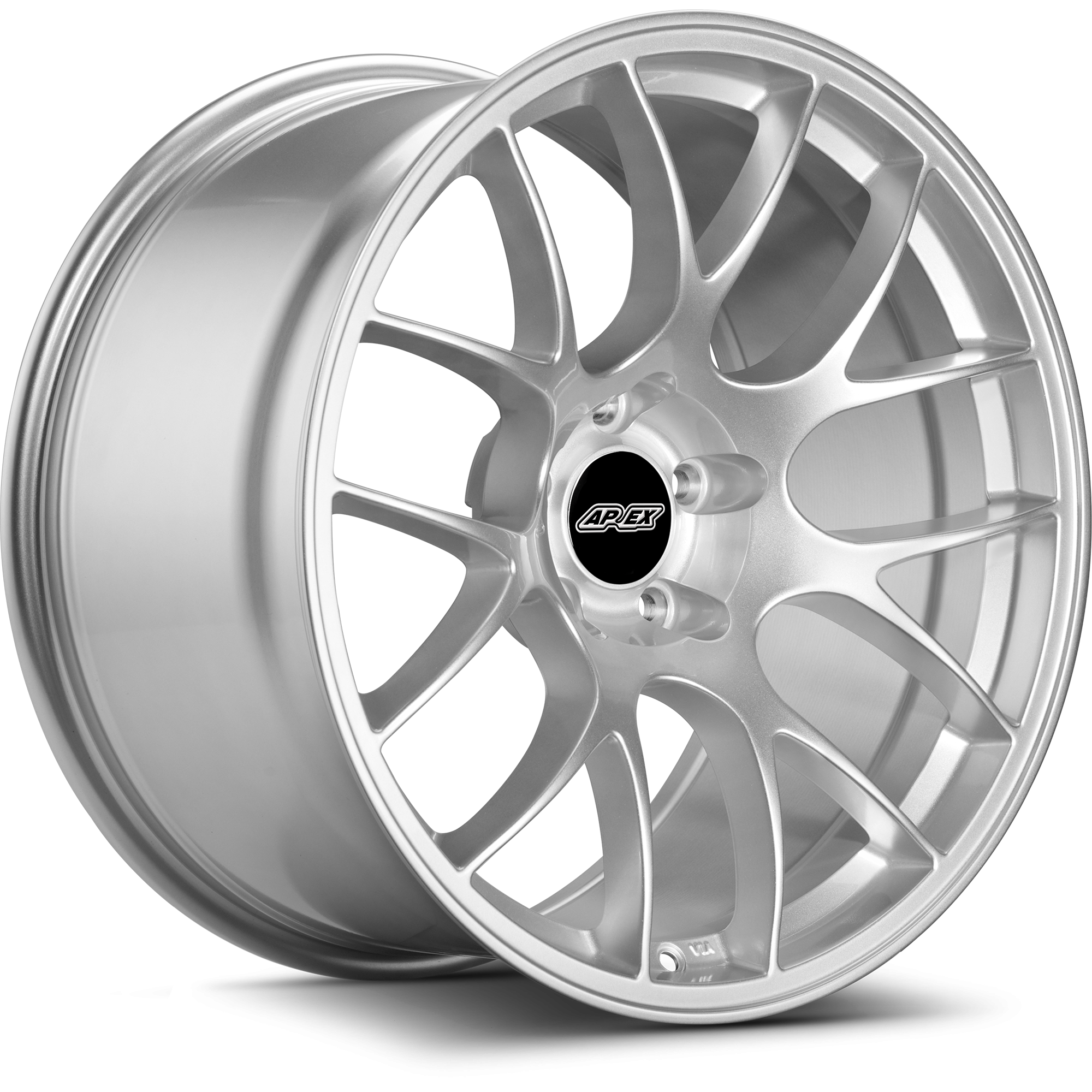 APEX EC71995ET33-5120-7256-RS Колісний диск EC-7 19x9.5 ET33 5x120 Гоночний срібний для BMW Photo-0 