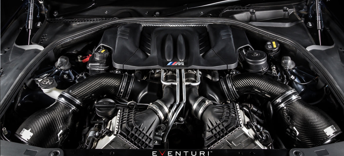 EVENTURI EVE-F1XM6-INT Система холодного впуску для BMW F1X M6 (карбон) Photo-3 