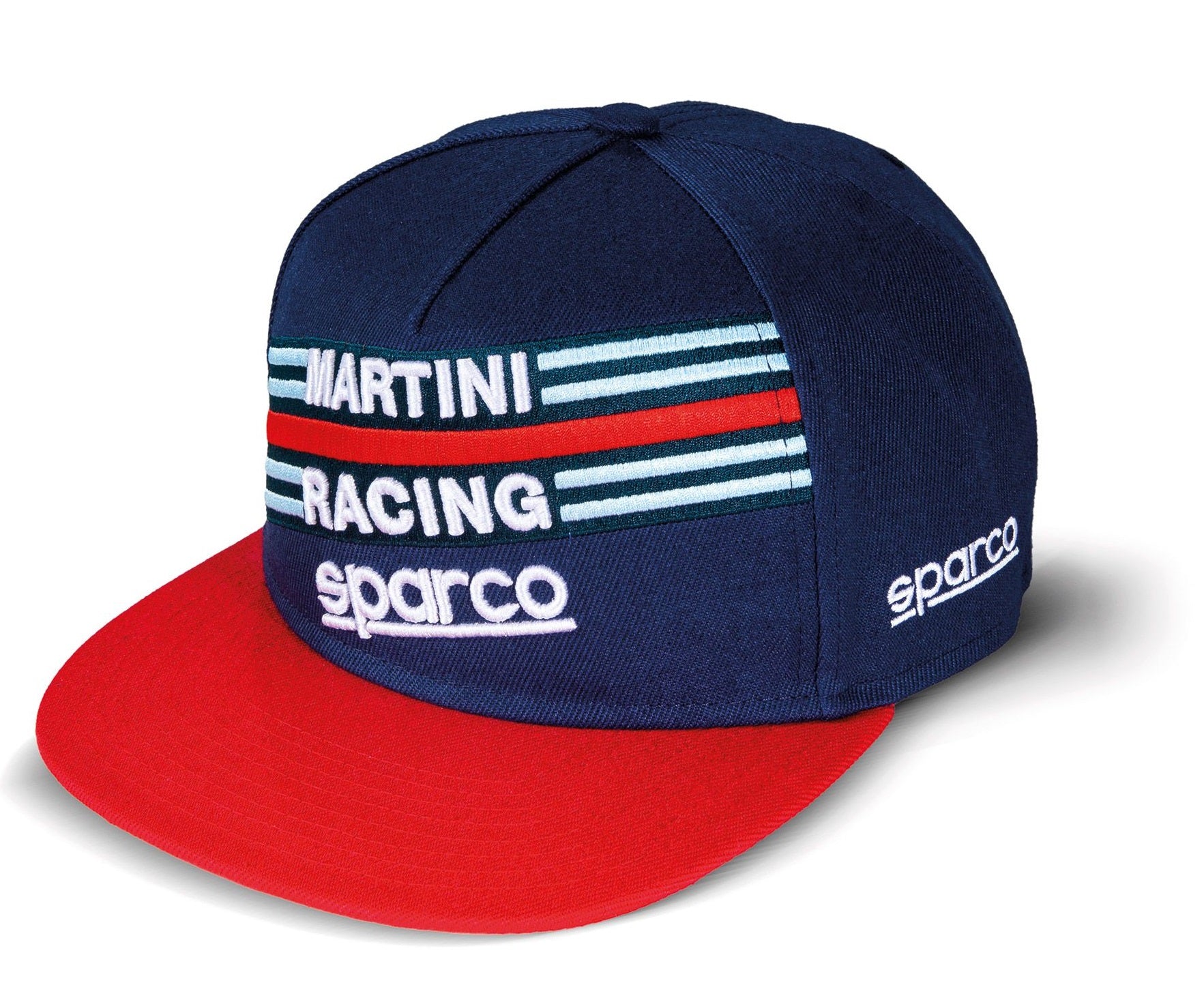 SPARCO 01283BM Бейсболка / кепка FLAT VISOR CAP MARTINI RACING, темно-синій Photo-1 