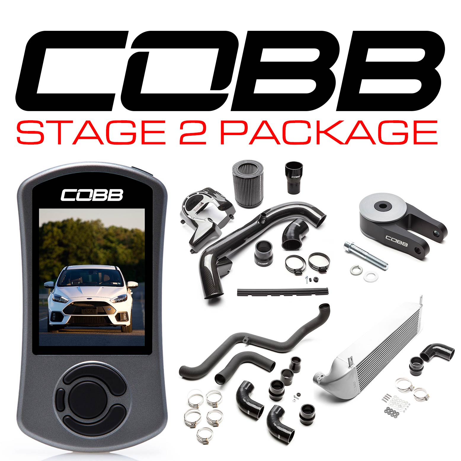 COBB FOR0040020SL FORD Комплект посилення потужності Stage 2 Silver Focus RS 2016-2018 Photo-0 