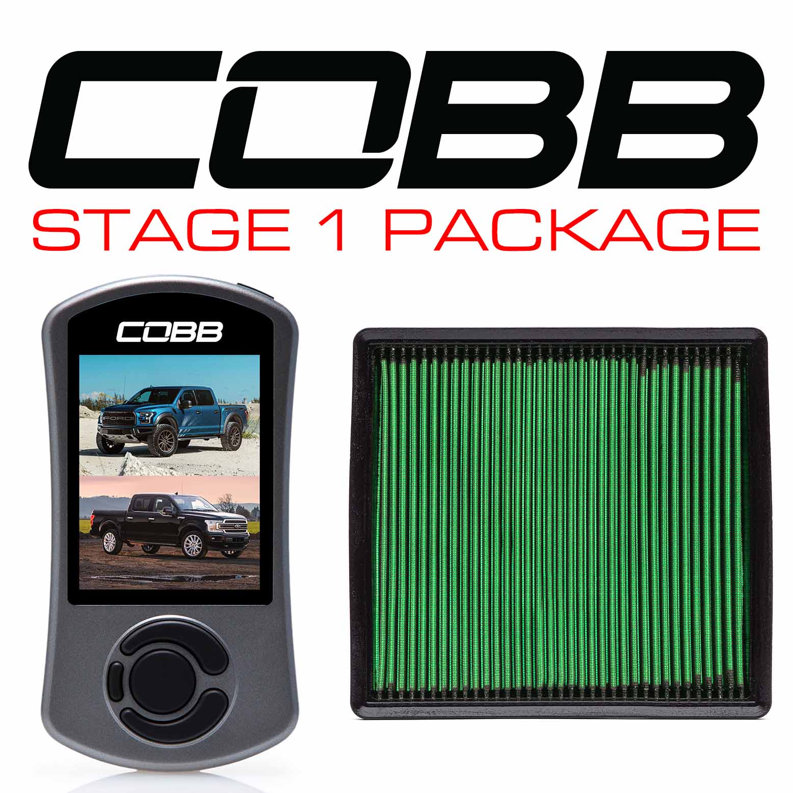 COBB FOR0050010-TCM Пакет потужності Stage 1 для FORD F-150 Ecoboost Raptor / Limited Photo-1 