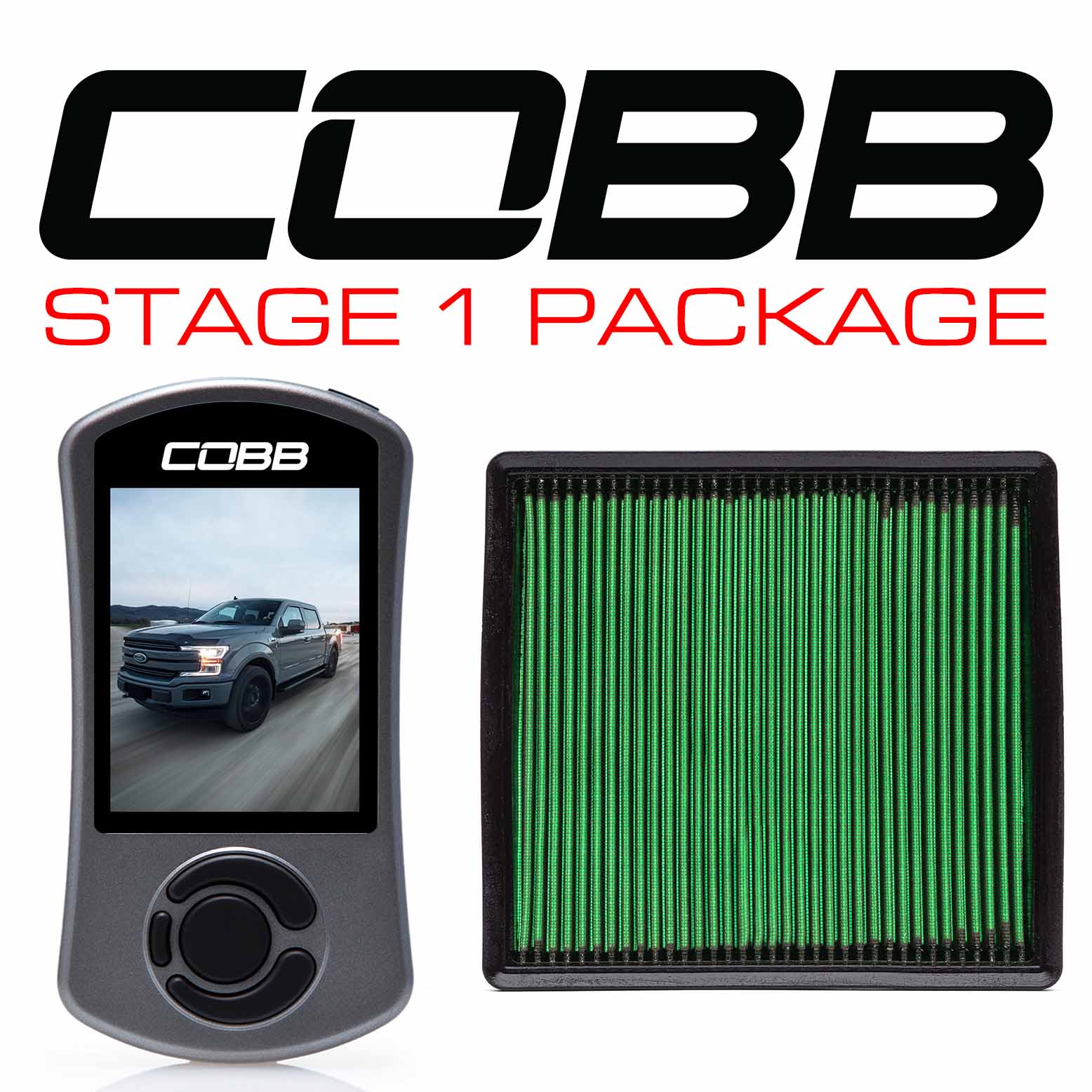 COBB FOR0060010 Пакет потужності Stage 1 для FORD F-150 Ecoboost 3.5L 2017-2019 Photo-1 