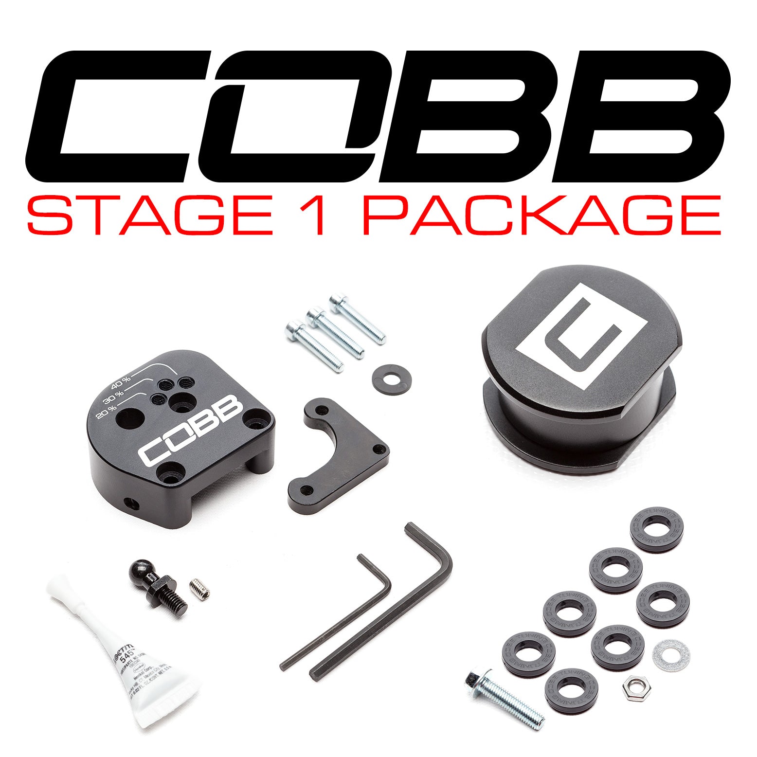 COBB FOR0DT00E0 Пакет трансмісії Stage 1 (Зовнішній вигляд) для FORD Focus ST 2013-2018, Focus RS 2016-2018 Photo-1 