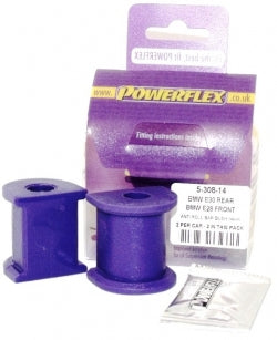 POWERFLEX PFR5-308-14 Задня дуга кріплення - 14 мм x2 для BMW E30 3 серії Photo-1 