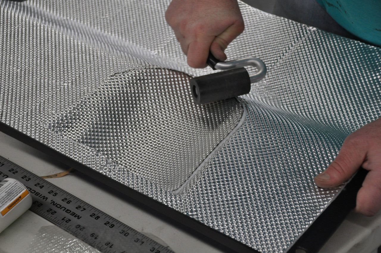 DEI 050507 Термоізоляція самоклеящаяся Floor Tunnel Shield II, 53.3см х 60.9см (21 "x 24"), (3.5 sq ft) Photo-3 