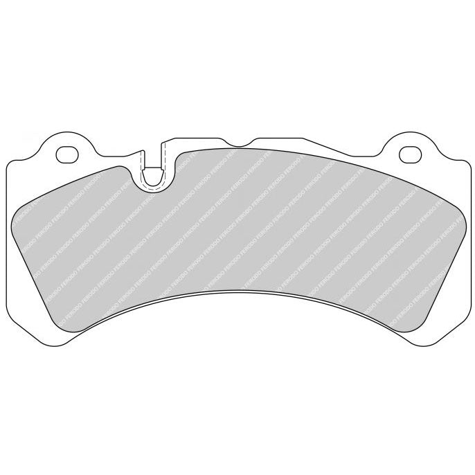 FERODO FRP3098R DS3000 Колодки гальмівні для BREMBO 6 piston D58 Photo-0 