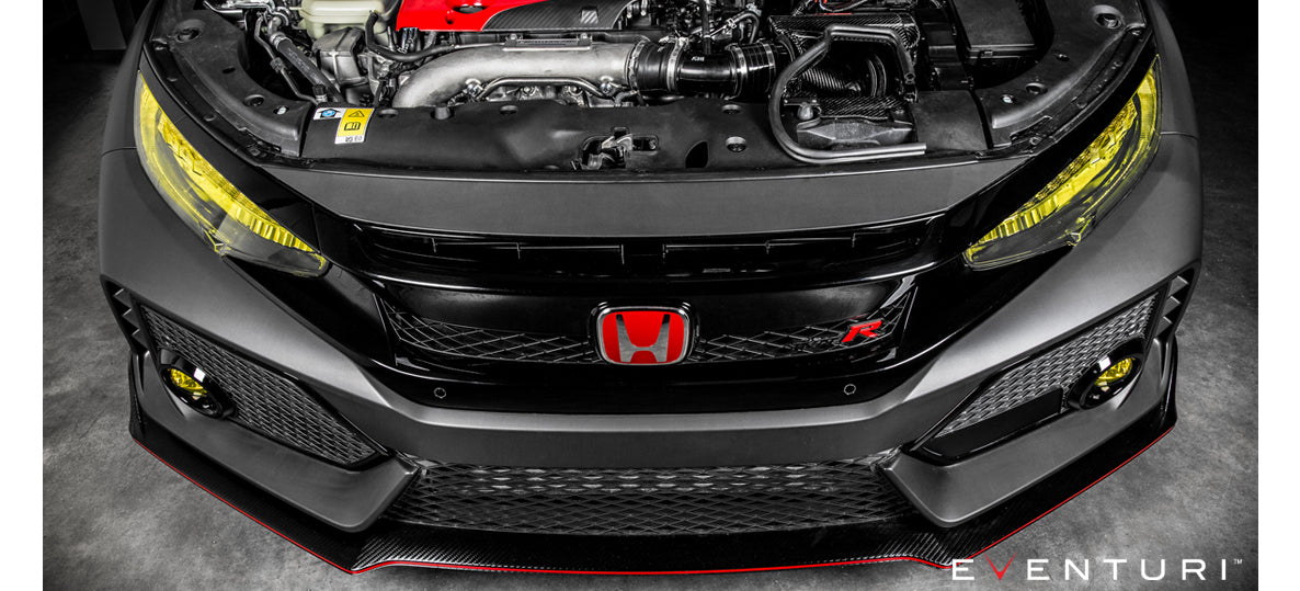 EVENTURI EVE-FK8-CF-INT Система холодного впуску для HONDA Civic Type R FK8 (карбон) Photo-3 