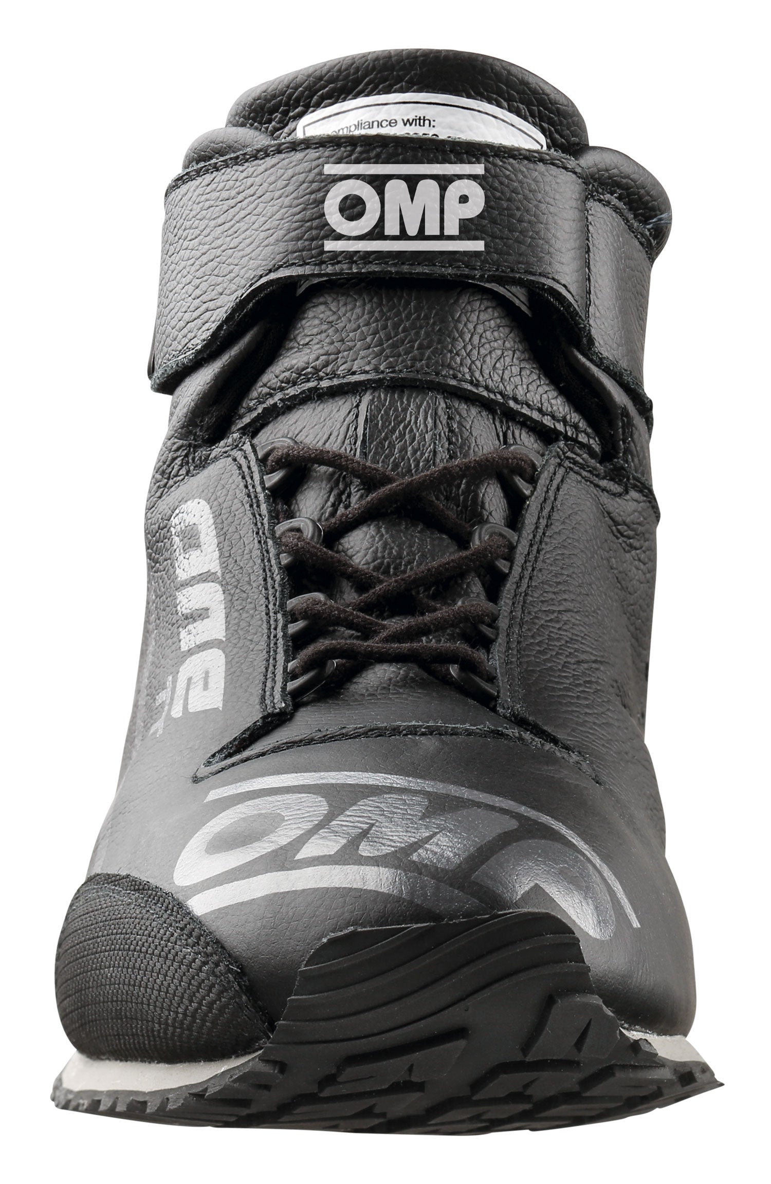 OMP IC0-0828-A01-071-46 (IC/82807146) черевики для автоспорту/штурмана ONE tt, FIA 8856-2018, чорні, р-Р 46 Photo-3 