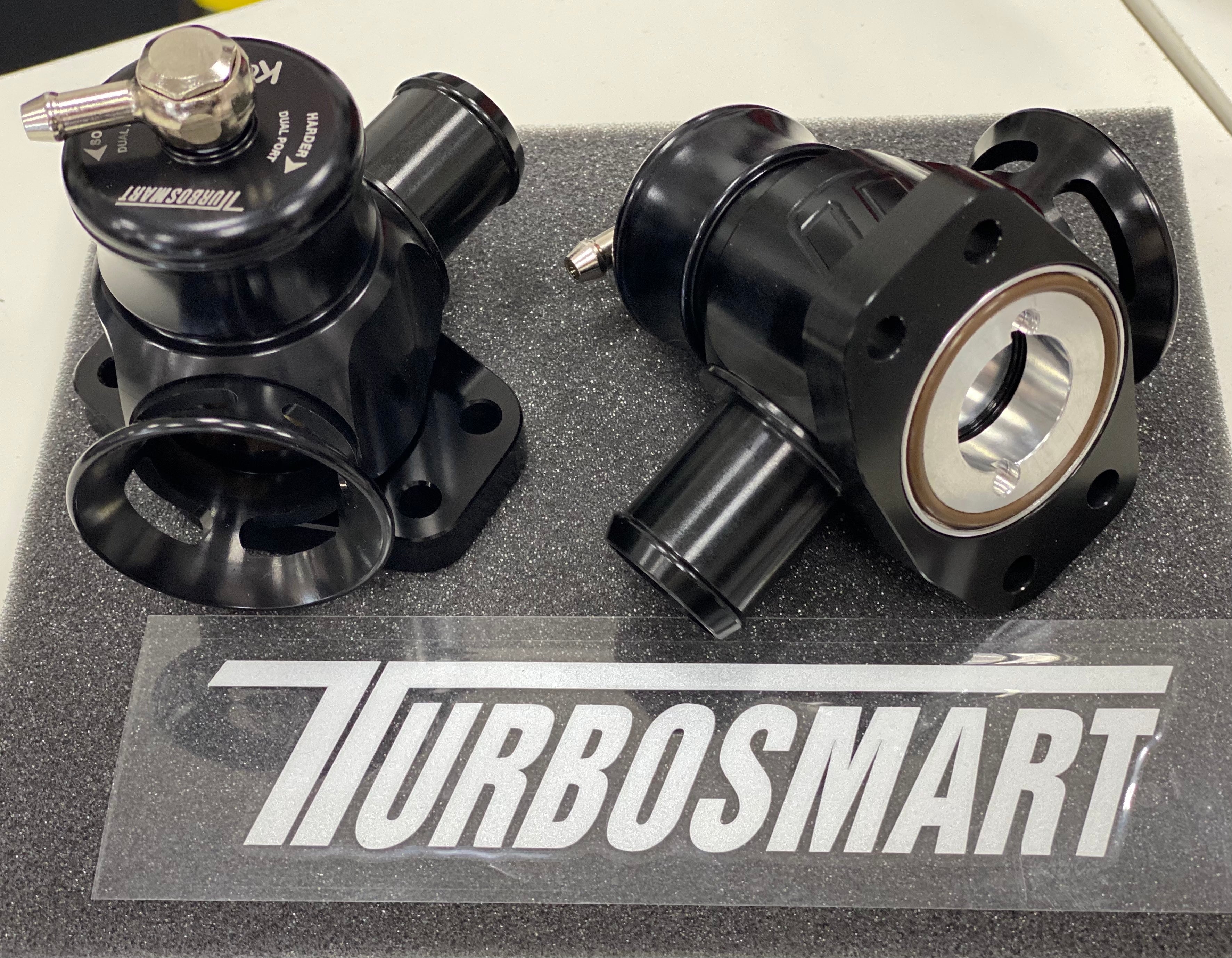 TURBOSMART TS-0203-1025 перепускний клапан Сompact Dual Port для KIA Stinger / Genesis G80 3.3 L V6 (BOV) пара Photo-0 