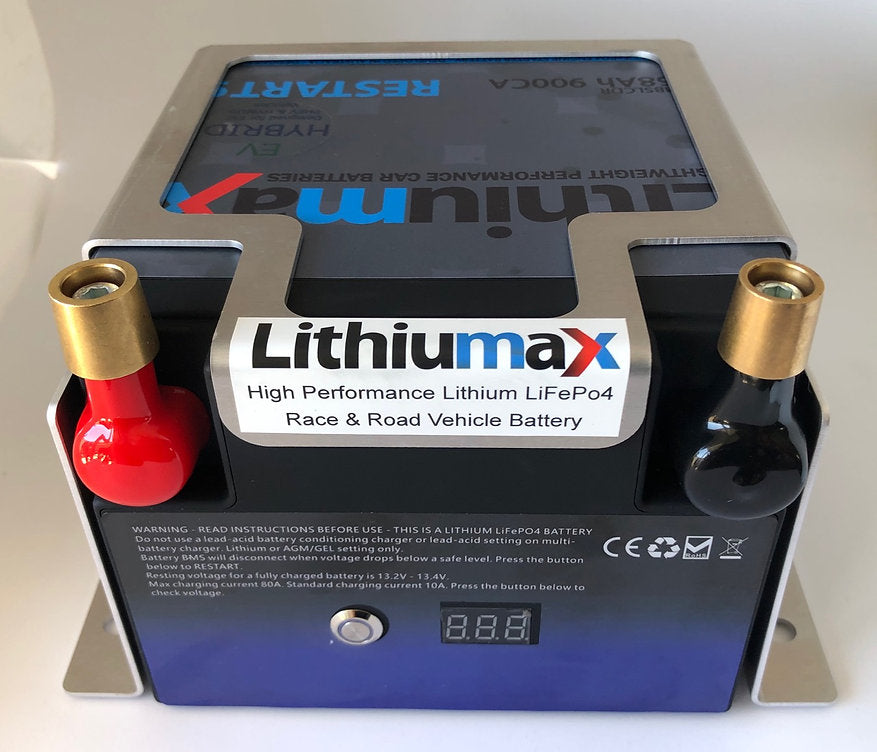 LITHIUMAX ARM2 Алюминиевое крепление для RACE9+ и RESTART9, включая батареи EV/HYBRID Photo-3 