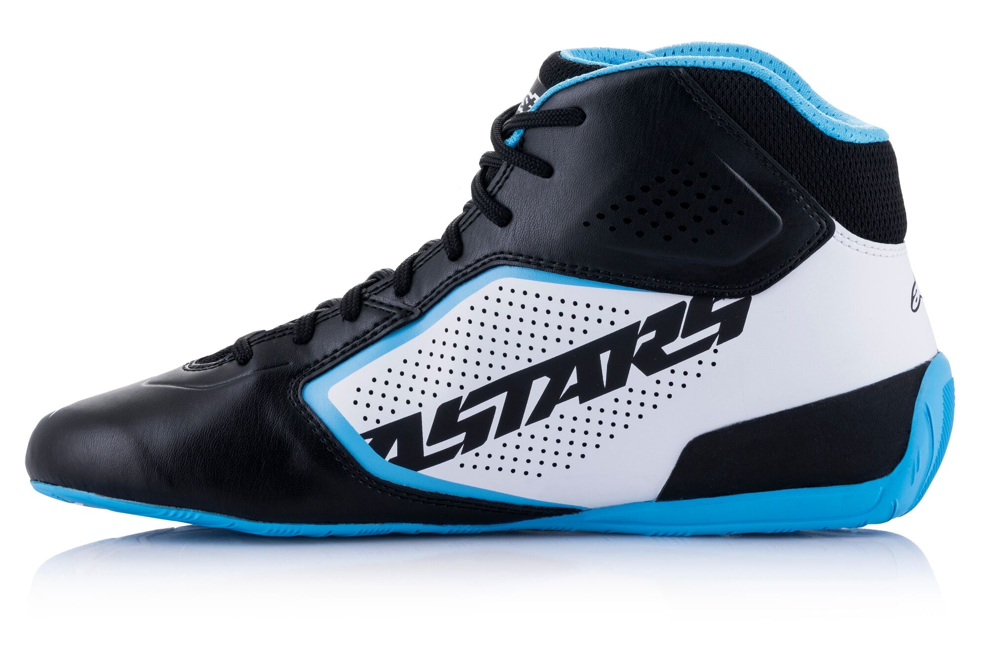 ALPINESTARS 2711521_1278_11 черевики для картингу TECH-1 K START V2, чорний / білий / блакитний, Розмір 44 Photo-2 