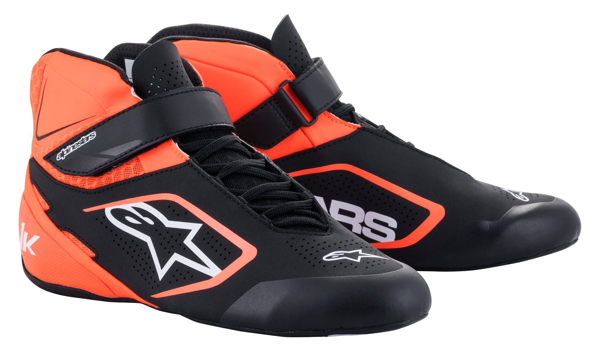 ALPINESTARS 2712022_1142_9 черевики для картингу TECH - 1 K V2, чорний / помаранчевий / білий, Розмір 42 Photo-0 