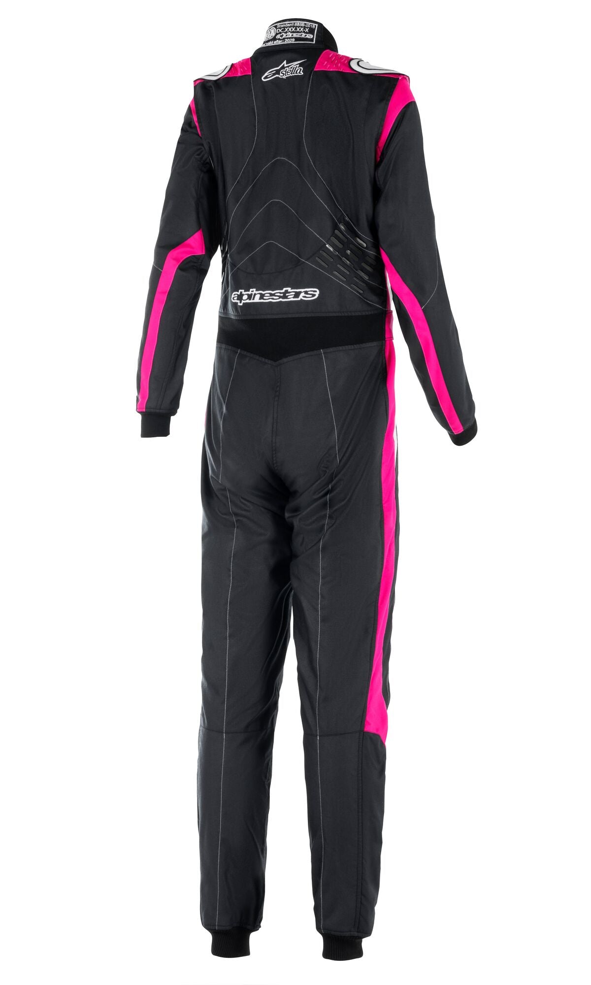 ALPINESTARS 3360022_1232_48 комбінезон для автоспорту жіночий STELLA V2, FIA 8856-2018, чорний / фіолетовий / білий, Розмір 48 Photo-1 