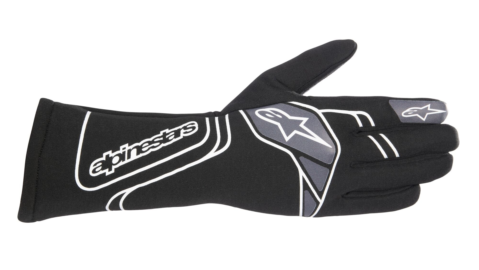 ALPINESTARS 3551523_10_XL Гоночні рукавички TECH 1 START v3, FIA 8856-2018, чорні, Розмір XL Photo-1 