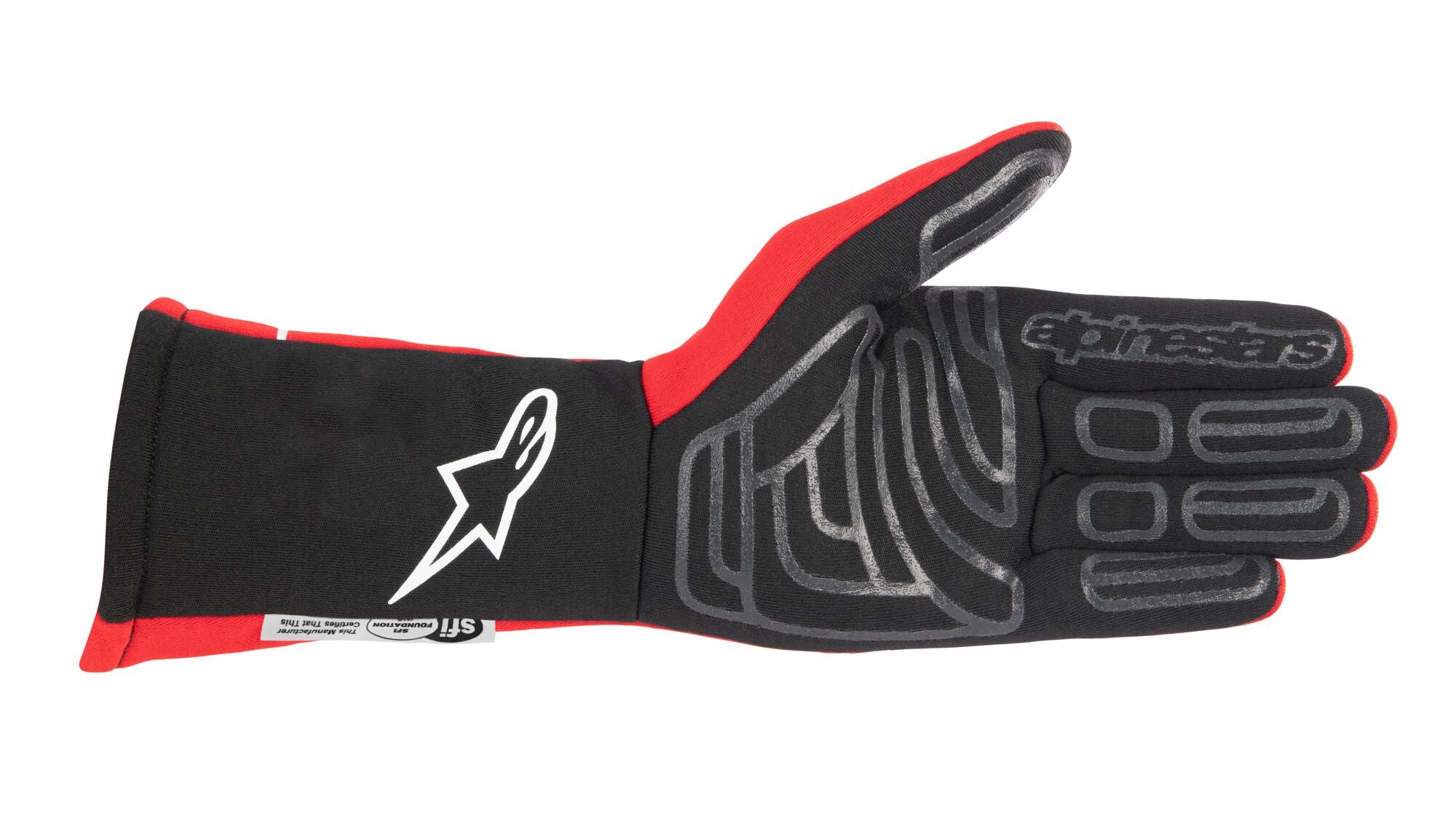 ALPINESTARS 3551523_30_XXL Гоночні рукавички TECH 1 START v3 , FIA 8856-2018, червоні, Розмір 2XL Photo-2 