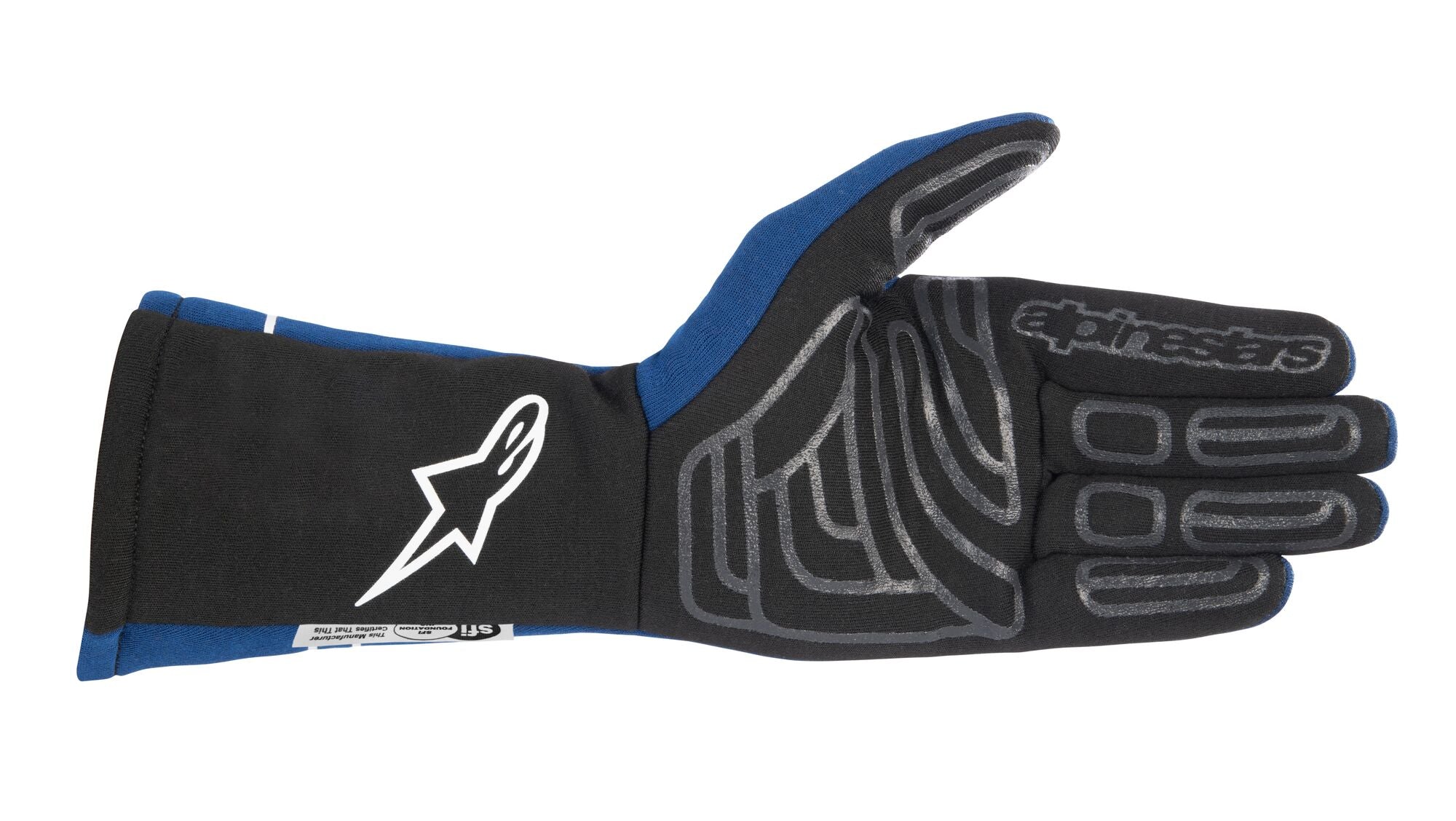 ALPINESTARS 3551523_790_L Гоночні рукавички TECH 1 START v3, FIA 8856-2018, королівський синій, Розмір L Photo-2 