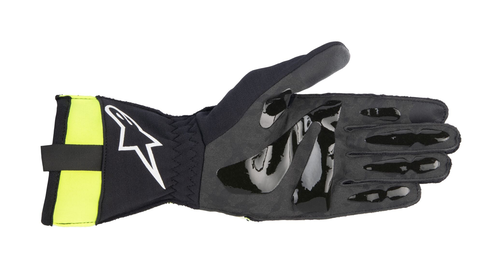 ALPINESTARS 3551823_155_L Рукавички для картингу TECH 1 KX v3, чорні/жовті флуо, Розмір L Photo-2 