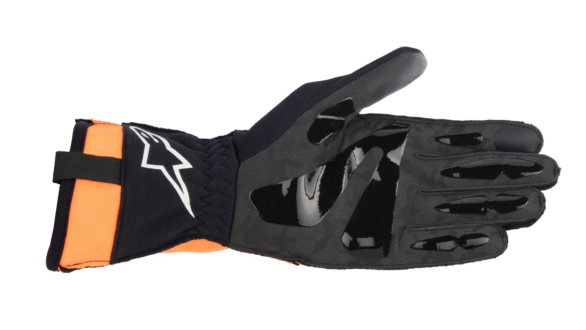 ALPINESTARS 3551823_156_XL Рукавички для картингу TECH 1 KX v3, білі/помаранчеві флуо, Розмір XL Photo-2 