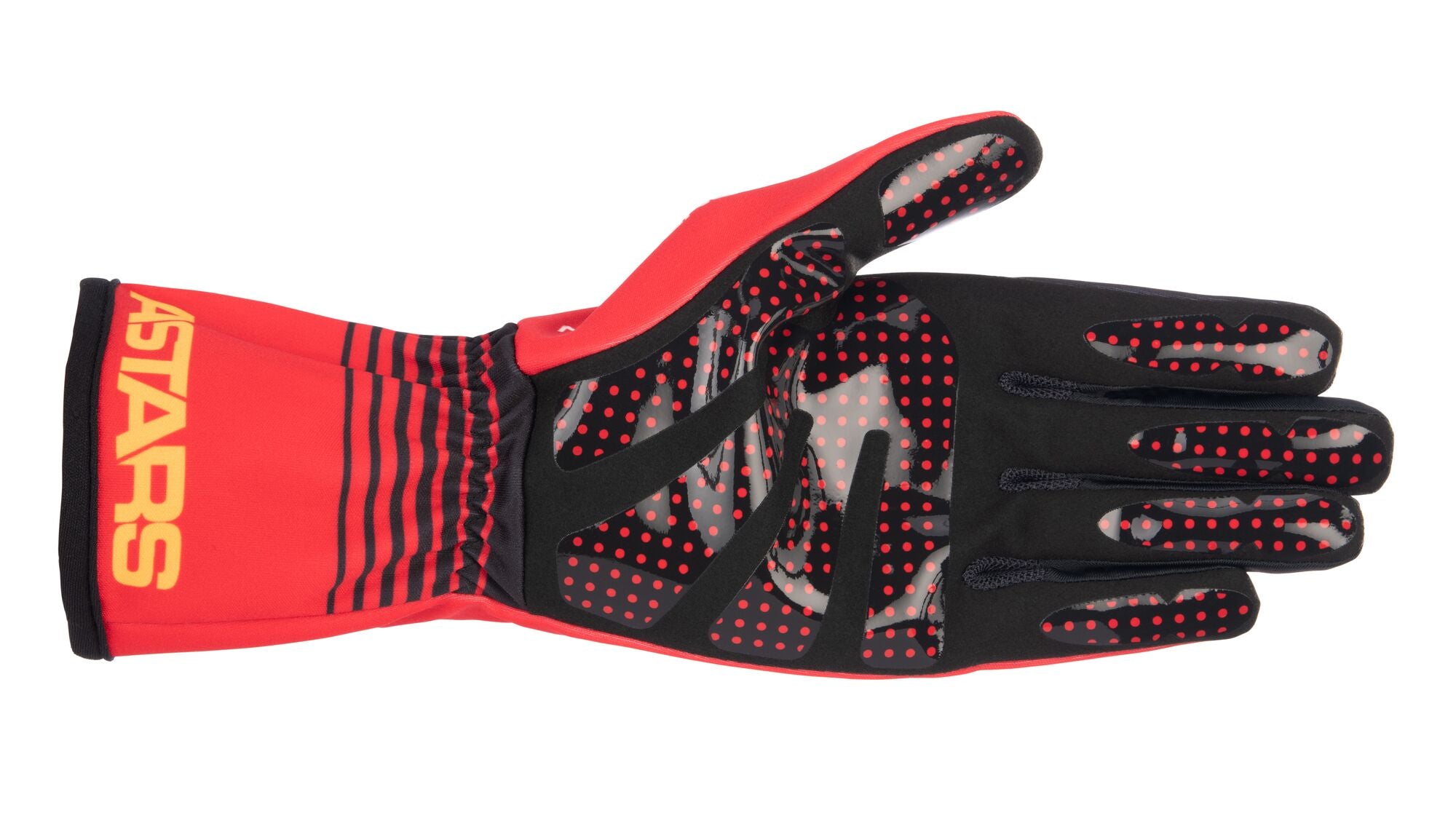 ALPINESTARS 3552223_3340_S Рукавички для картингу TECH 1 K RACE v2 FUTURE, червоний/мандарин, розмір S Photo-2 