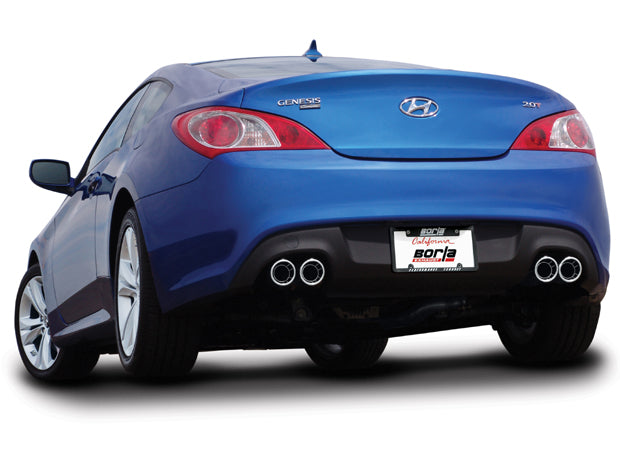 BORLA 140350 Вихлопна система Cat Back GENESIS COUPE 2.0L TURBO Photo-0 