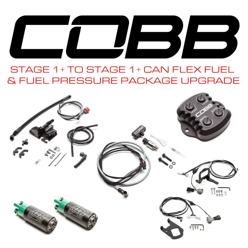 COBB NISNGCAN0FFP Оновлення комплекту потужності Stage 1+ CAN Flex Fuel & Fuel Pressure для NISSAN GT-R (R35) 2009-2018 Photo-1 