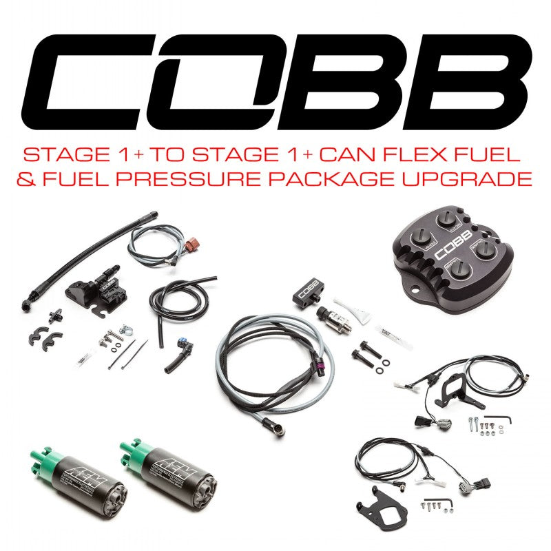 COBB NISNGCAN0FFP Оновлення комплекту потужності Stage 1+ CAN Flex Fuel & Fuel Pressure для NISSAN GT-R (R35) 2009-2018 Photo-0 