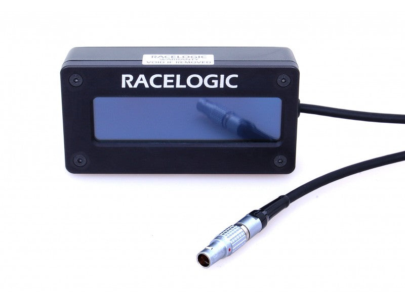 RACELOGIC RLVBDSP05-L OLED-дисплей VBOX (чорний водонепроникний алюмінієвий/пластиковий корпус) із роз’ємом Lemo Photo-2 