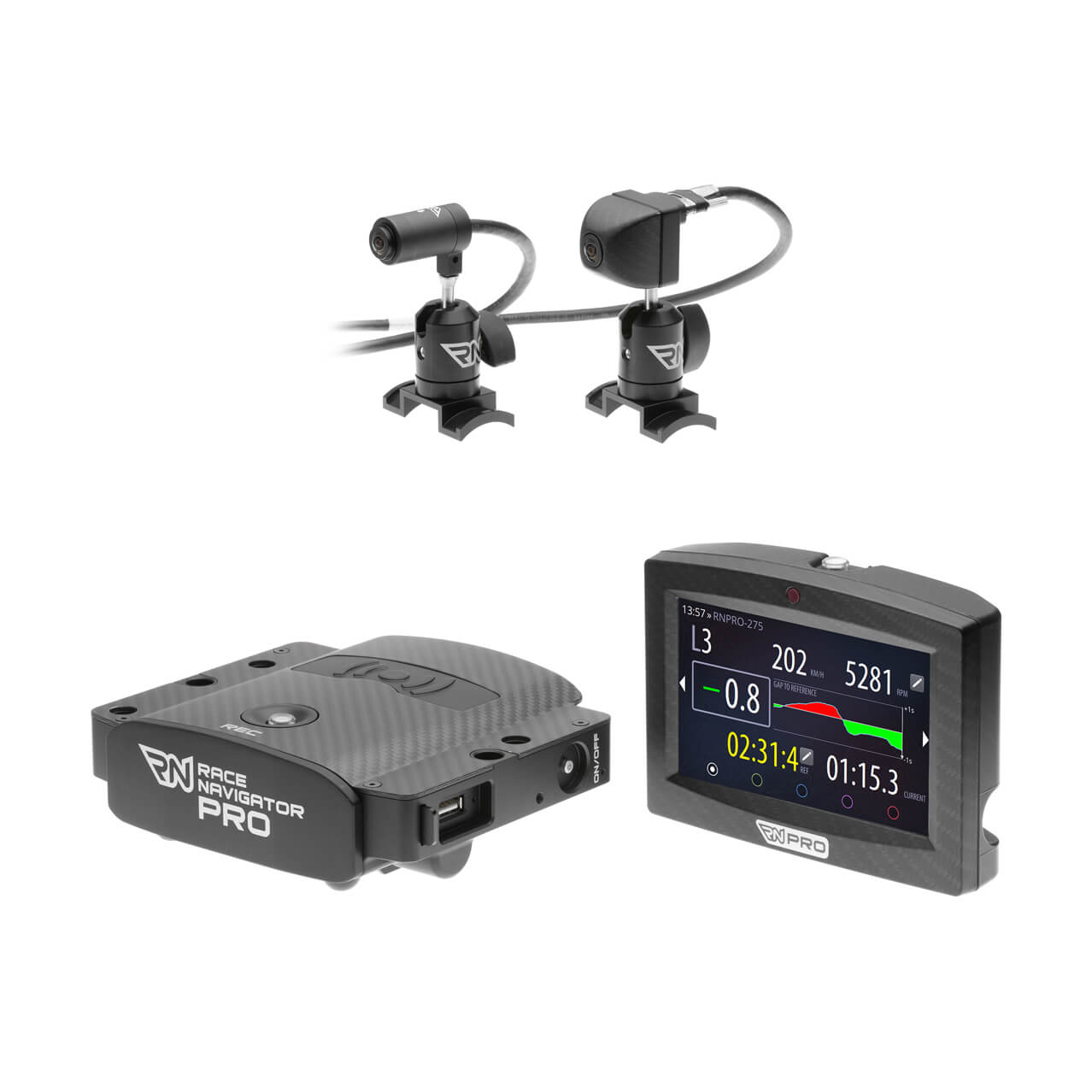 RN VISION P-PRO-RACE-256-HD Навігатор для автоспорту RN PRO Racing 256GB/HD Photo-0 