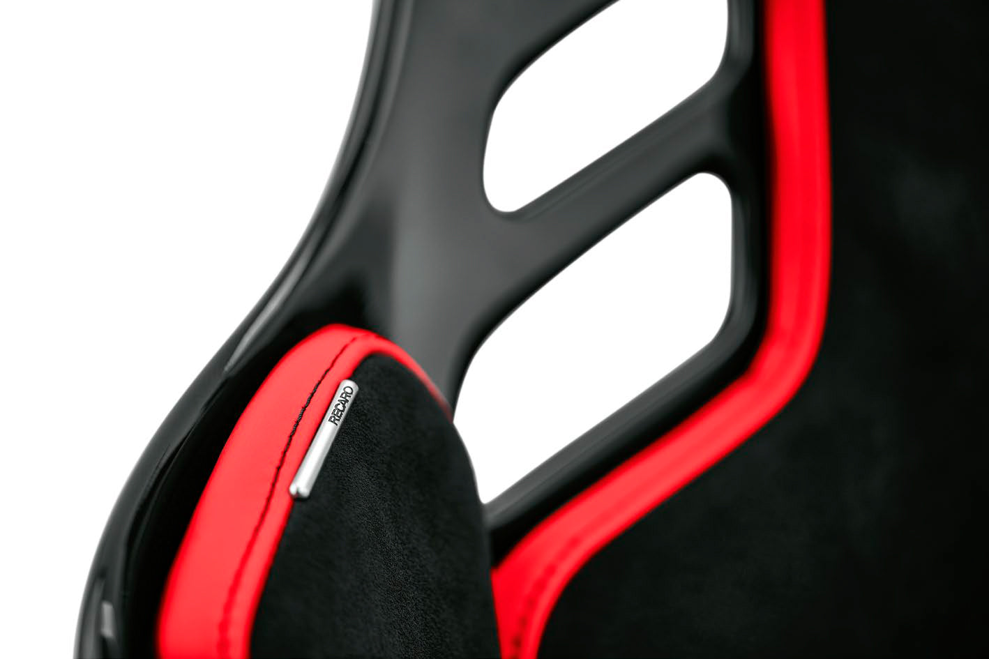 RECARO 076.31.1B23 Сидіння PODIUM GF Алькантара червона/шкіра чорна (ліве) SAB розмір M (ABE) Photo-6 