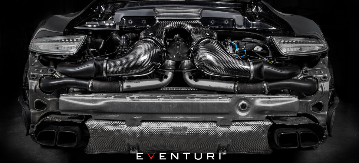 EVENTURI EVE-P991T-INT Система холодного впуску для PORSCHE 991 Turbo (карбон) Photo-2 