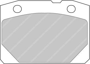 FERODO FDS96 Гальмівні колодки Photo-0 