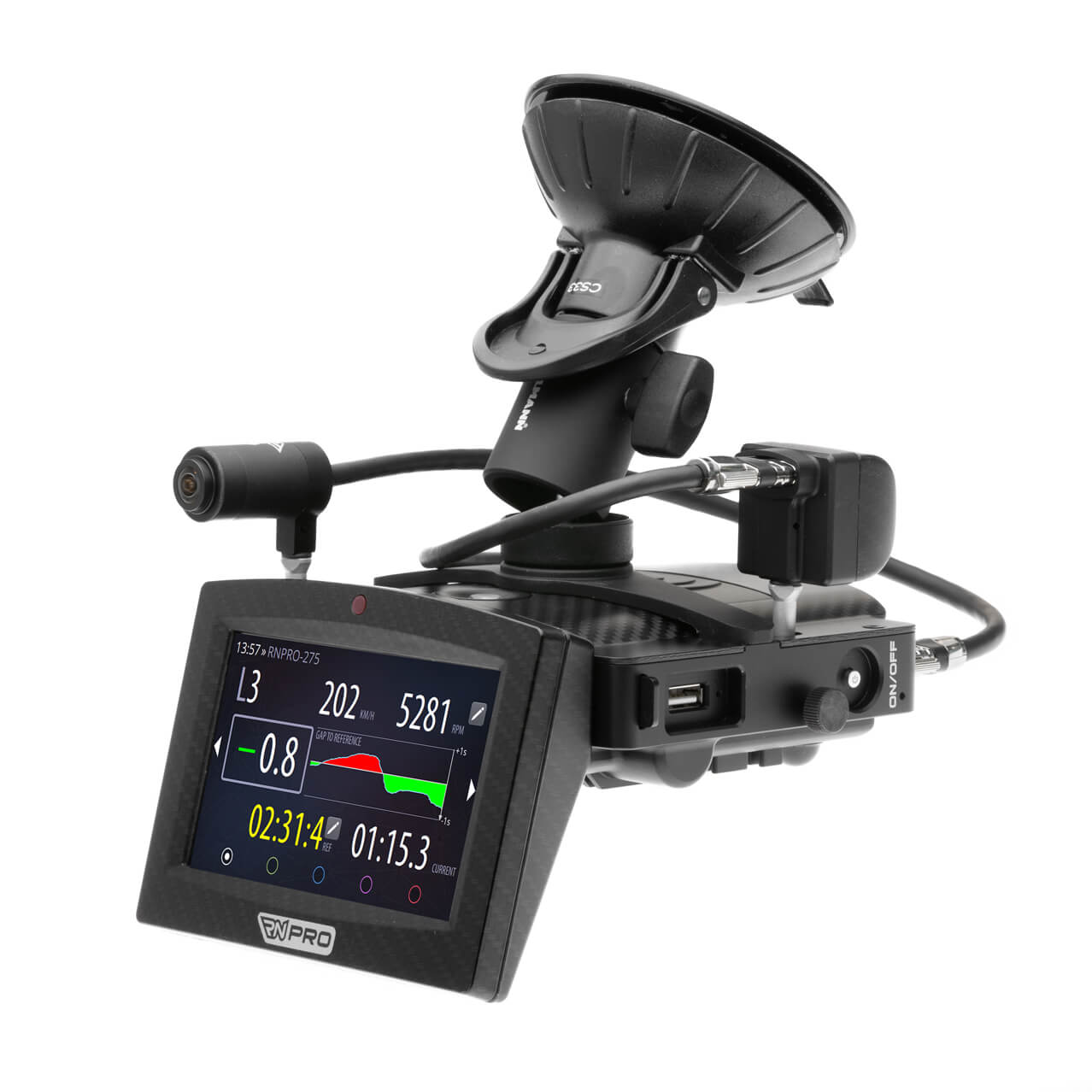 RN VISION P-PRO-TRACK-128-FULLHD Навігатор для автоспорту RN PRO Trackday 128GB/Full-HD Photo-0 