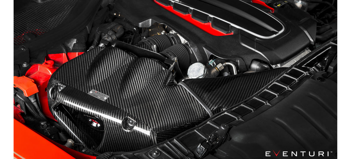 EVENTURI EVE-C7RS6-CF-INT Система холодного впуску для AUDI C7 RS6 RS7 (карбон) Photo-1 