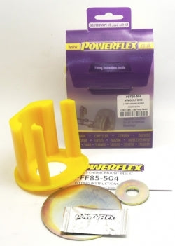 POWERFLEX PFF85-504 Нижня вставка кріплення двигуна (велика) для AUDI A3(06+)/TT(07+)/для VW MK5 Jetta,Rabbit,GTI,R32(2006.5-)Passat(06+) Photo-1 