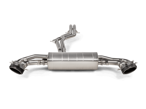 AKRAPOVIC S-AU/TI/20H Вихлопна система Evolution Line (титан) для AUDI RS Q8 (4M) 2020-2024 Photo-2 