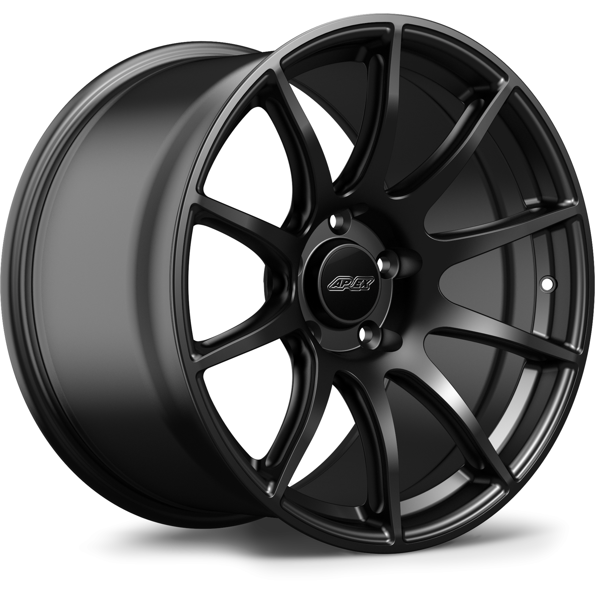 APEX SM101810ET25-5120-7256-SMBK Колісний диск SM-10 18x10 ET25 5x120 Чорний сатин для BMW Photo-0 