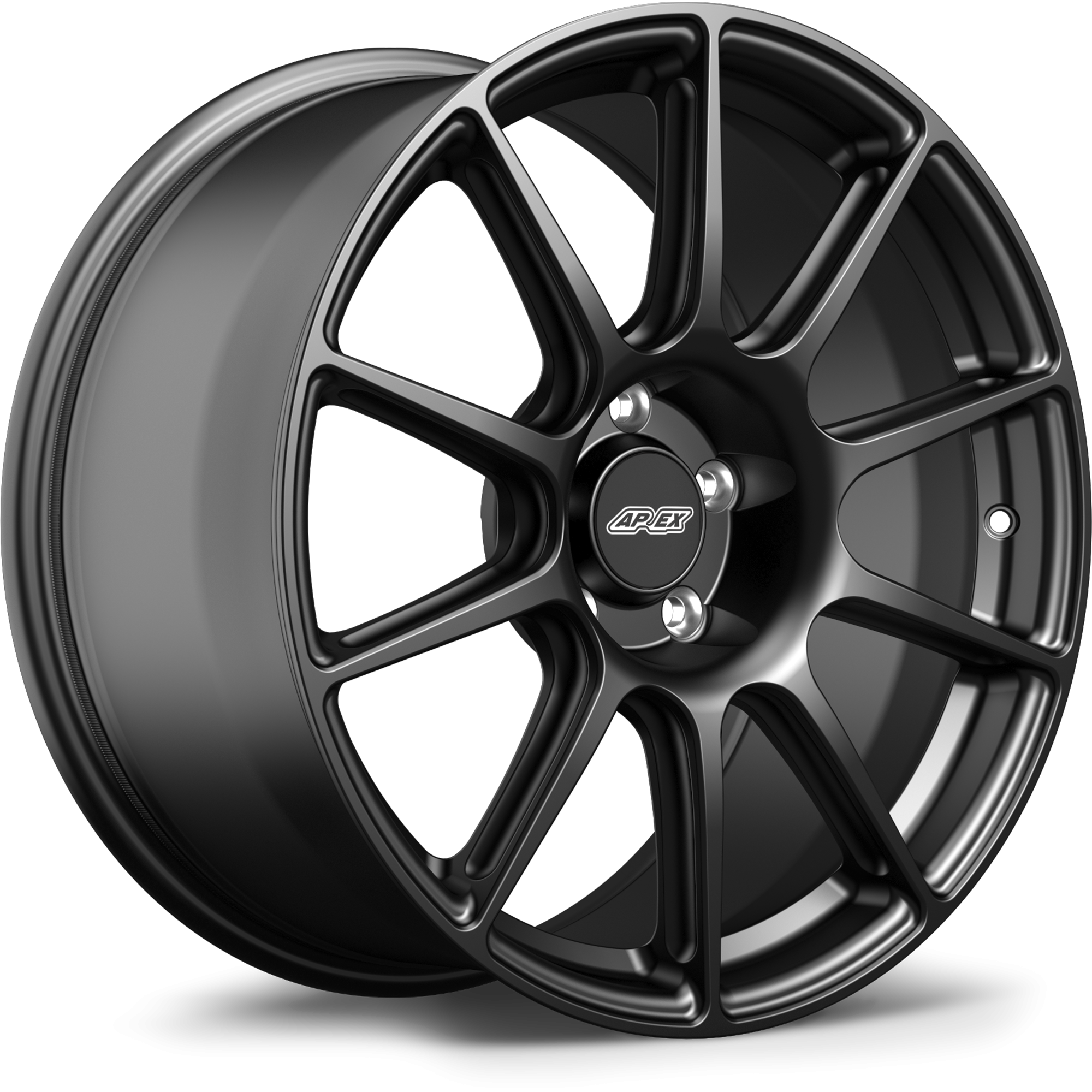 APEX SM101885ET42-5130-716-SMBK Колісний диск SM-10 18x8.5 ET42 5x130 Чорний сатин для PORSCHE Photo-0 